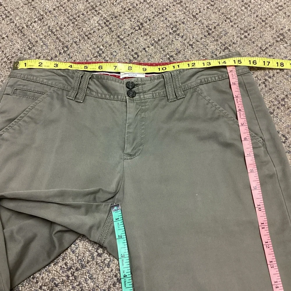 Dockers Favorite Fit Olive Army Green Twill Chino Pants * Size 4 - Picture 11 of 16